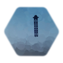 Fixed Butterfly Knife