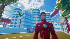 The Flash Free Roam ( DBZ City )