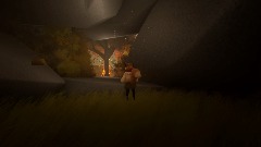 Lisek druga strona jaskini