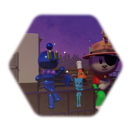 Catguy and Connor Chillin