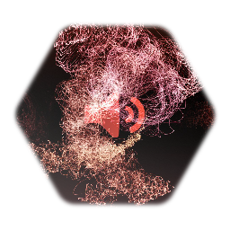 Distorted Shouting Man