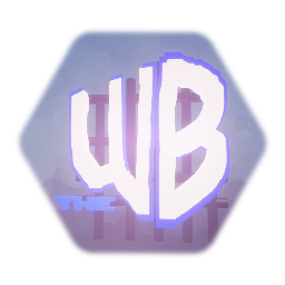 The WB neon sign