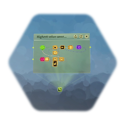 Highest value saver with reset