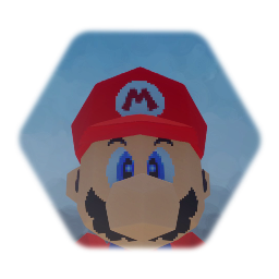 The real N64 Mario puppet