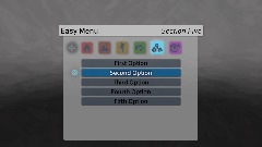 Friday Night courtin menu