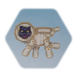 Cardboard Space Suit Cat - TCCB15