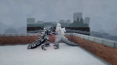 Oh hi mark - mechagodzilla vs Godzilla