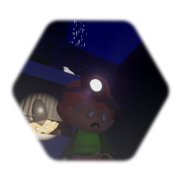 Pico is scared. Pico run.