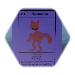 Summon: Lesser Red Demon Card
