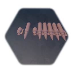 Modular Ammunition belt. Belt + Bullet