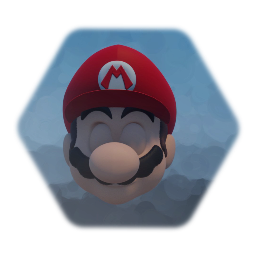 SM64 - Mario Head with blicking animation