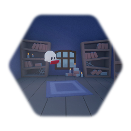 Remix of All Hallows' Dreams Haunted Room Template (Left Exit)