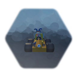 Ripper roo in a go Kart