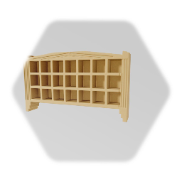 Wooden Cube Storage