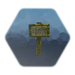 Wood Sign 02
