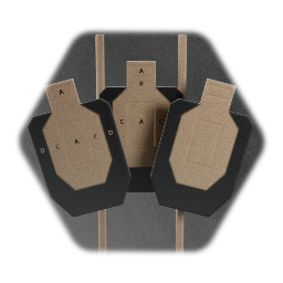 T.REX  ARMS Redacted D Zone Targets