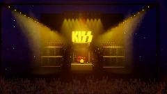 KISS Authentic love gun stage