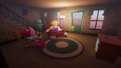 Wario dies by a nuke but...