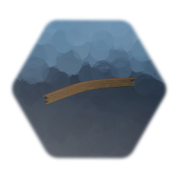 Curved Wooden Plank
