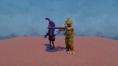 Withered chica pizza