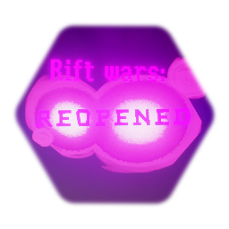 Rift wars: Reopened logo