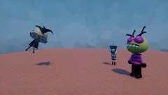 Invader zim-Dib eats a spaghetti taco (LOST EPISODE)