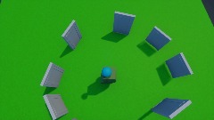 Scattered doorways. A lost puppet game.