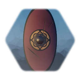 Late Roman Oval Shield