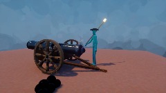 Canon utilisable \ Playable cannon
