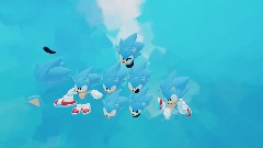 Sonic advanced spinoff sonic model