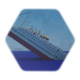 Britannic can also split like Titanic