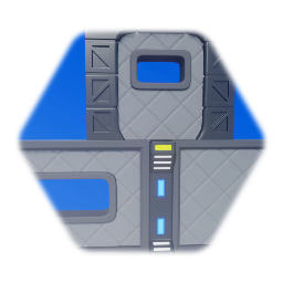 Walls, Door, Pillar Set