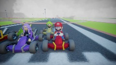 Speed coliseum meta runner racing inproved Mario