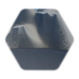 background snowy mountainのリミックス