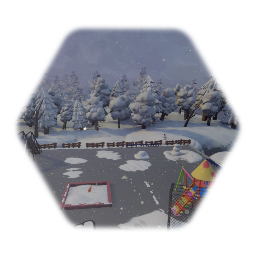 Unfinished -Snow playground