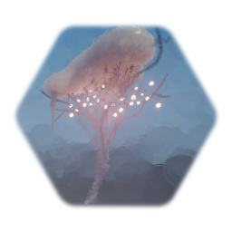 Impressionistic Snowy Tree by QuinnBarnett