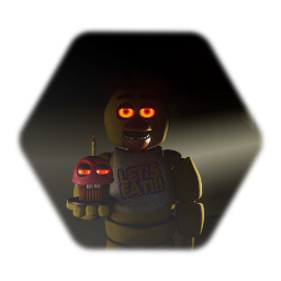 Chica The Chicken <term>FNAF Movie Model