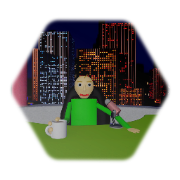 Baldi's news show