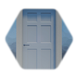 Functional interior door with easy lock 2