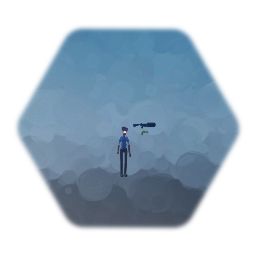 3rd person laser gunner