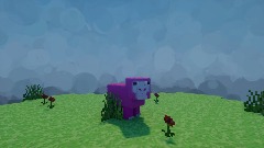 Minecraft movie sheep scene