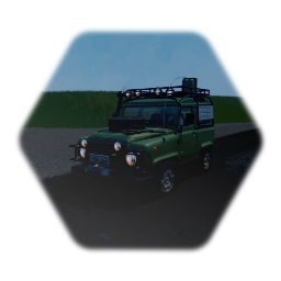 Driveable Land Rover