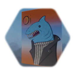Shark "Oi" Painting!
