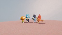Gumball vs bluey
