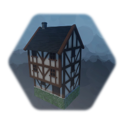 Three-Story Medieval House