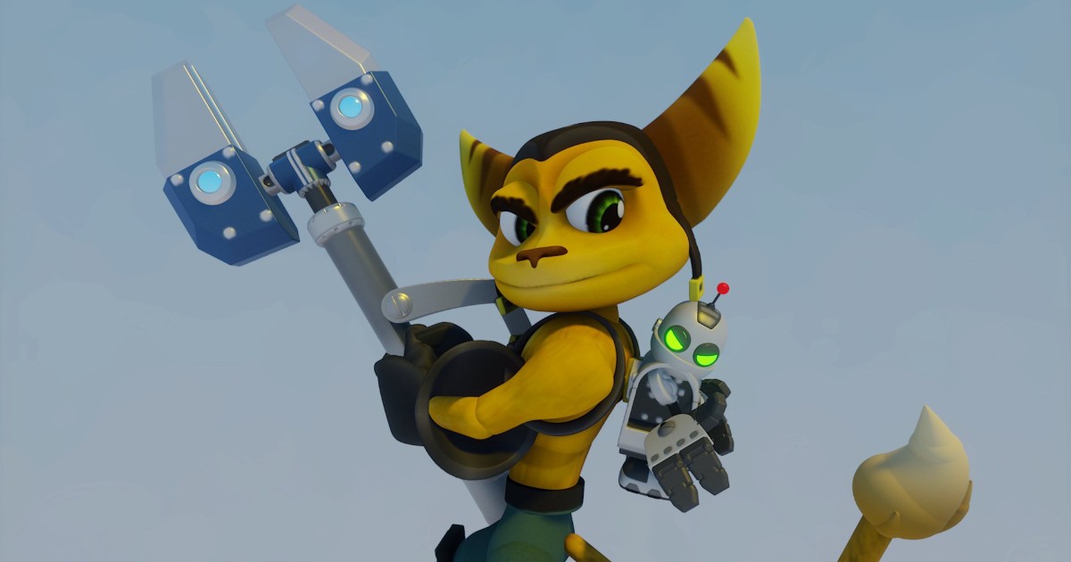 PlayStation 2 - Ratchet & Clank - Ratchet (1) - 3D model by