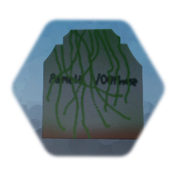 Ms. Voorhees' tombstone