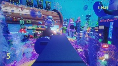 COD ZOMBIE'S - (SPONGEBOB) PINBALL CUSTOM MAP!