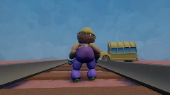 Bus and wario get hit by percy