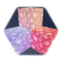 Glowstone Block · Minecraft *(Opaque Square Flecked!)*